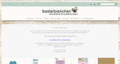 Desktop Screenshot of bastelbienchen.de